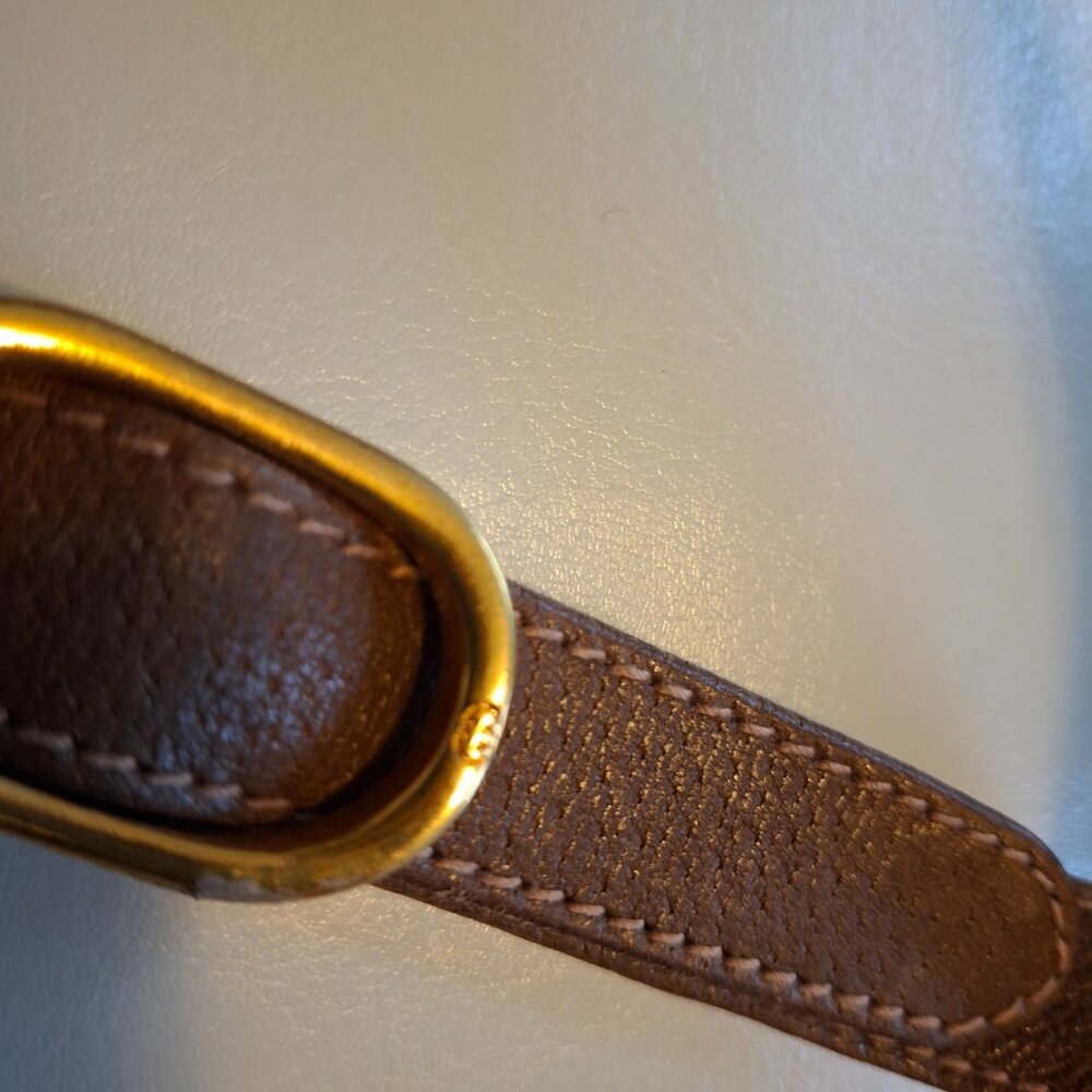 GUCCI Accessory Collection Envelope Purse Shoulder Bag Convertible Clut GG Logo - Picture 4 of 16